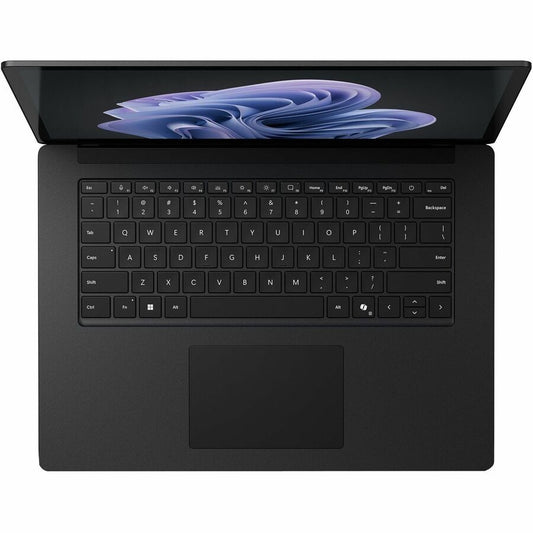 Microsoft Surface Laptop 6 15" Touchscreen Notebook - Intel Core Ultra 7 165H - 32 GB - 512 GB SSD - English, French Keyboard - Black ZLT-00001