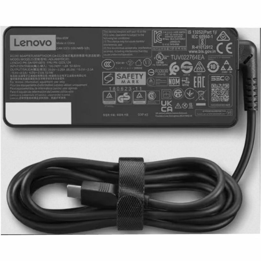 Adaptateur secteur Lenovo USB-C 65 W (UL) GX20P92530