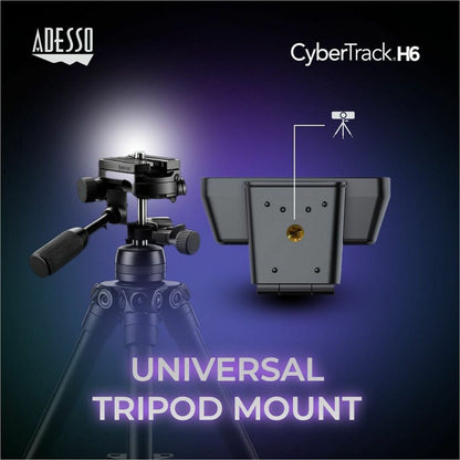 Adesso CyberTrack CyberTrack H6 Webcam - 8 Megapixel - 30 fps - Black - USB 2.0 CYBERTRACK H6