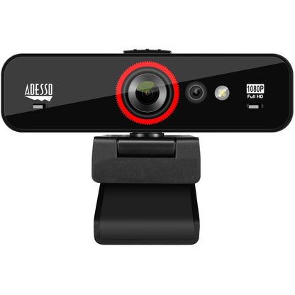 Adesso CyberTrack F1 Webcam - 2.1 Megapixel - 30 fps - USB 2.0 - 1 Each CyberTrack F1