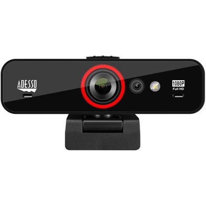 Adesso CyberTrack F1 Webcam - 2.1 Megapixel - 30 fps - USB 2.0 - 1 Each CyberTrack F1