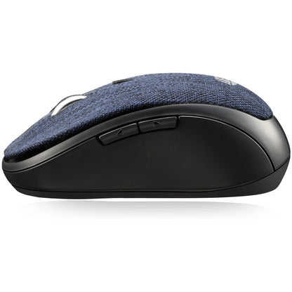 Adesso iMouse S80L - Wireless Fabric Optical Mini Mouse (Blue) IMOUSE S80L