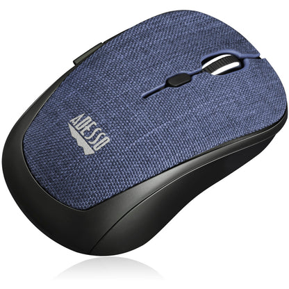 Adesso iMouse S80L - Wireless Fabric Optical Mini Mouse (Blue) IMOUSE S80L