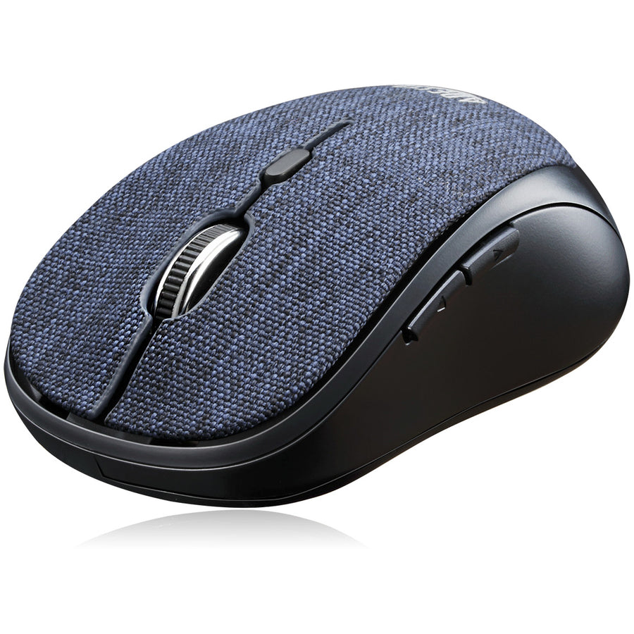 Adesso iMouse S80L - Wireless Fabric Optical Mini Mouse (Blue) IMOUSE S80L