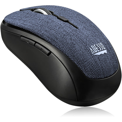 Adesso iMouse S80L - Wireless Fabric Optical Mini Mouse (Blue) IMOUSE S80L