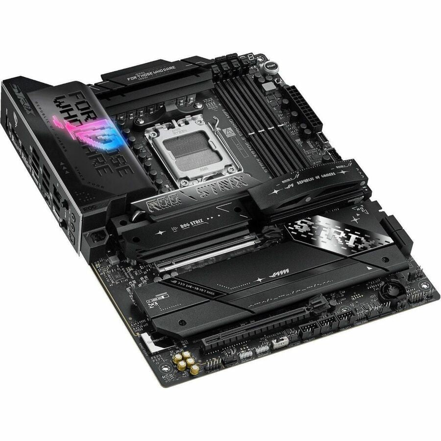 Asus ROG Strix X870E-E GAMING WIFI Gaming Desktop Motherboard - AMD X870E Chipset - Socket AM5 - ATX ROGSTRIXX870EEGAMINGWIFI