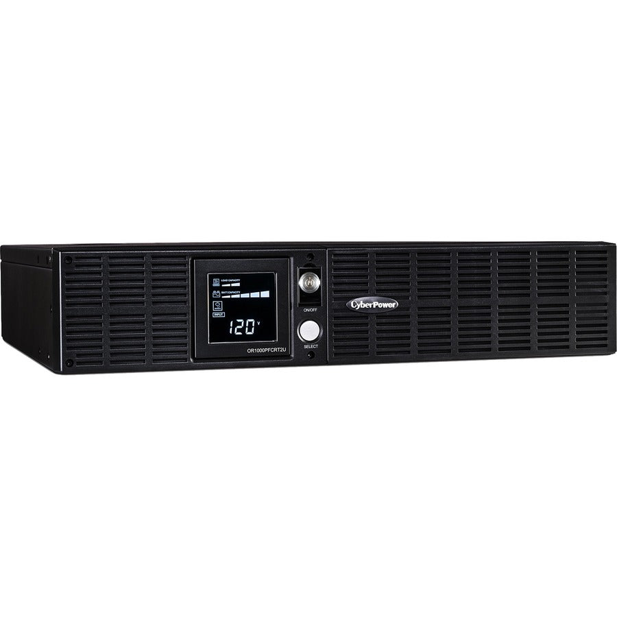 CyberPower OR1000PFCRT2U PFC Sinewave 1000VA Rack-mountable UPS OR1000PFCRT2U