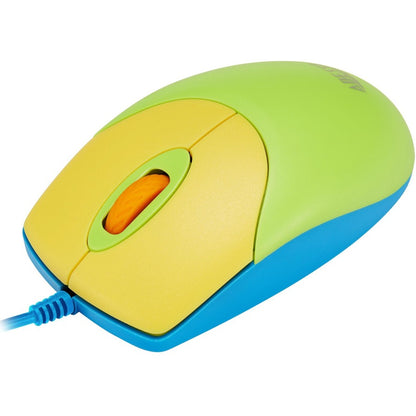 Adesso Antimicrobial Wired Kids Keyboard and Mouse Combo AKB-132DB