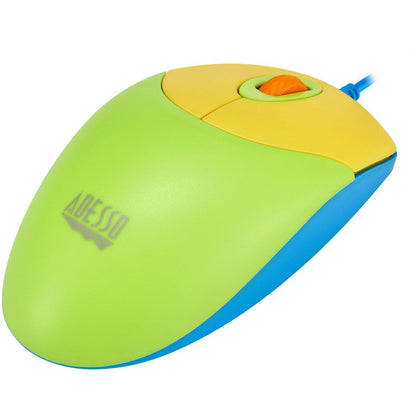 Adesso Antimicrobial Wired Kids Keyboard and Mouse Combo AKB-132DB