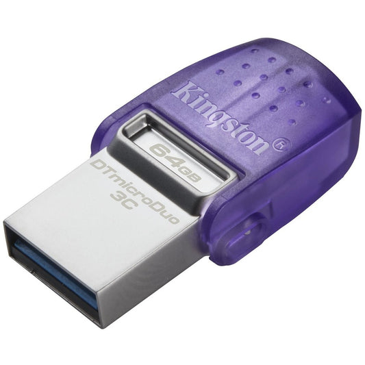 Kingston DataTraveler microDuo 3C USB Flash Drive DTDUO3CG3/64GB