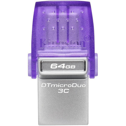 Kingston DataTraveler microDuo 3C USB Flash Drive DTDUO3CG3/64GB