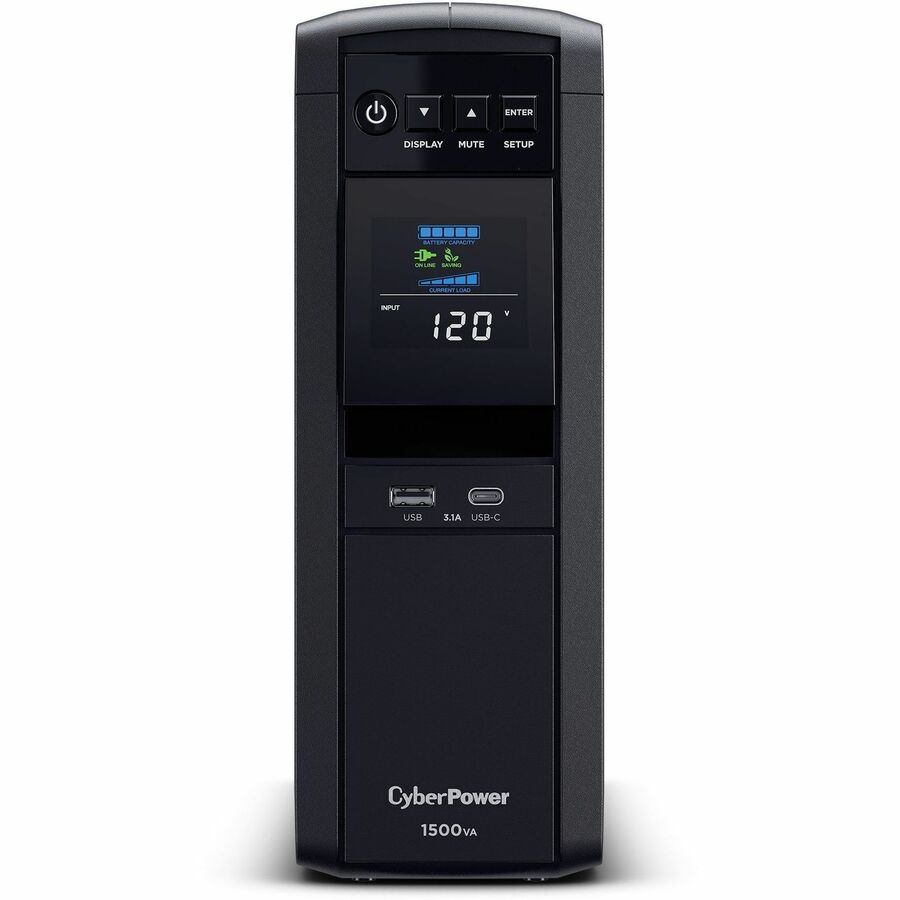 CyberPower CyberPower CP1500PFCLCDTAA TAA Compliant UPS System CP1500PFCLCDTAA