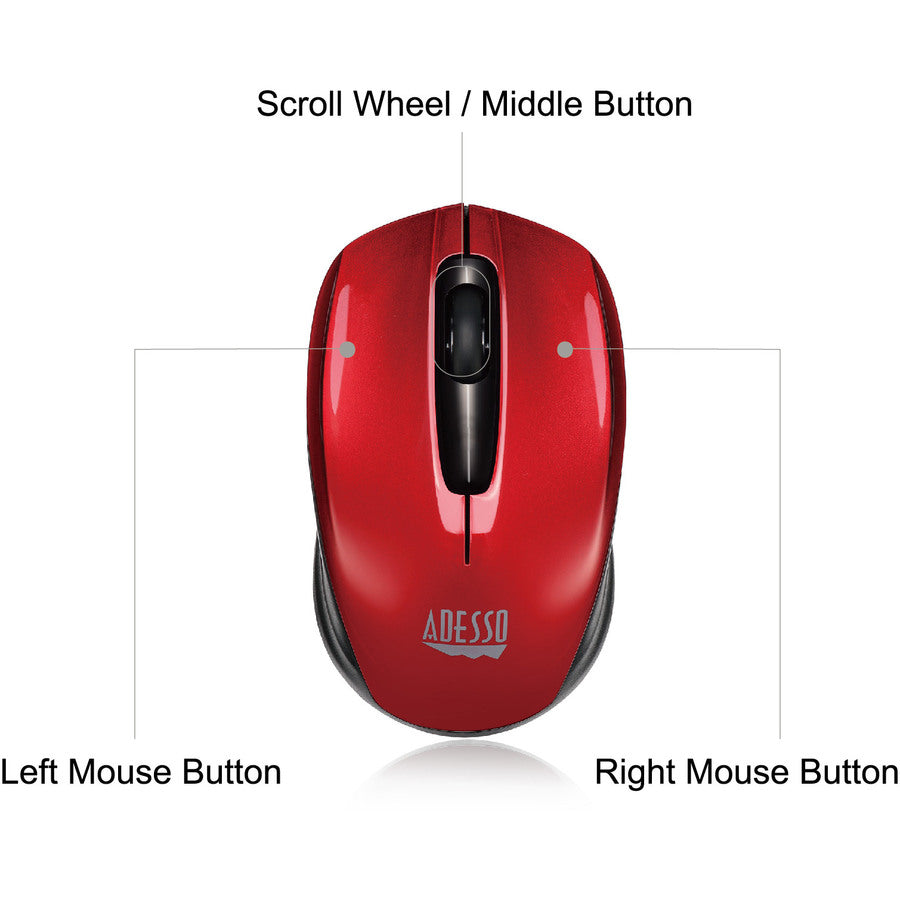 Adesso iMouse S50R - 2.4GHz Wireless Mini Mouse iMouse S50R