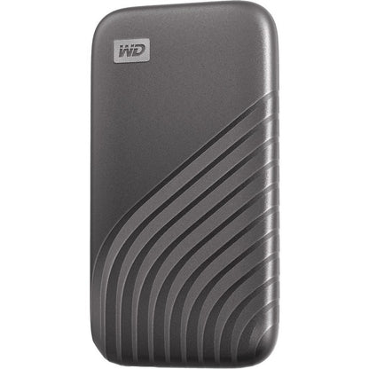 WD My Passport WDBAGF0020BGY-WESN 2 TB Portable Solid State Drive - External - Space Gray WDBAGF0020BGY-WESN