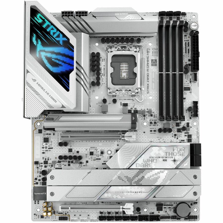 Carte mère de bureau de jeu Asus ROG STRIXZ890-AGAMINGWIFI - Chipset Intel Z890 - Socket LGA-1851 - ATX ROG STRIXZ890-AGAMINGWIFI