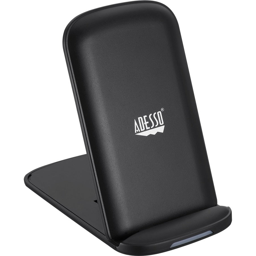 Adesso 10W Max Qi-Certified 2-Coil Foldable Wireless Charging Stand AUH-1020