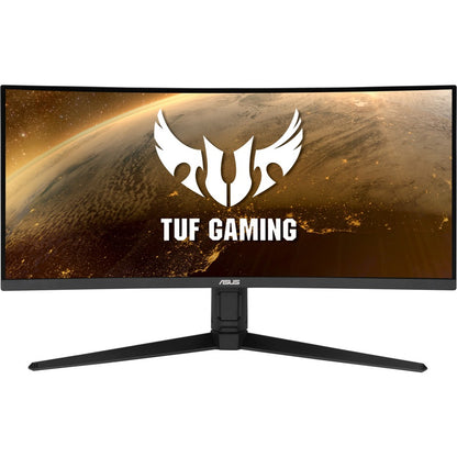 TUF VG34VQL1B 34" Class WQHD Curved Screen Gaming LCD Monitor - 21:9 - Black VG34VQL1B