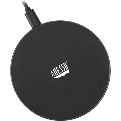 Adesso 10W Max Qi-Certified Disc-Style Wireless Charger AUH-1010