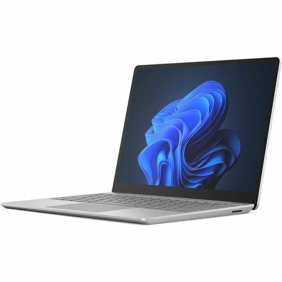 Ordinateur portable Microsoft Surface Laptop Go 3 12,4" à écran tactile - Intel Core i5 12e génération i5-1235U - 8 Go - SSD 128 Go - Clavier anglais - Platinum XJD-00001