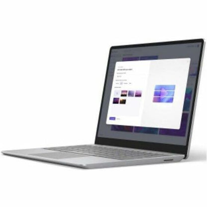 Ordinateur portable Microsoft Surface Laptop Go 3 12,4" à écran tactile - Intel Core i5 12e génération i5-1235U - 8 Go - SSD 128 Go - Clavier anglais - Platinum XJD-00001