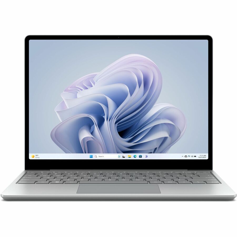 Ordinateur portable Microsoft Surface Laptop Go 3 12,4" à écran tactile - Intel Core i5 12e génération i5-1235U - 8 Go - SSD 128 Go - Clavier anglais - Platinum XJD-00001