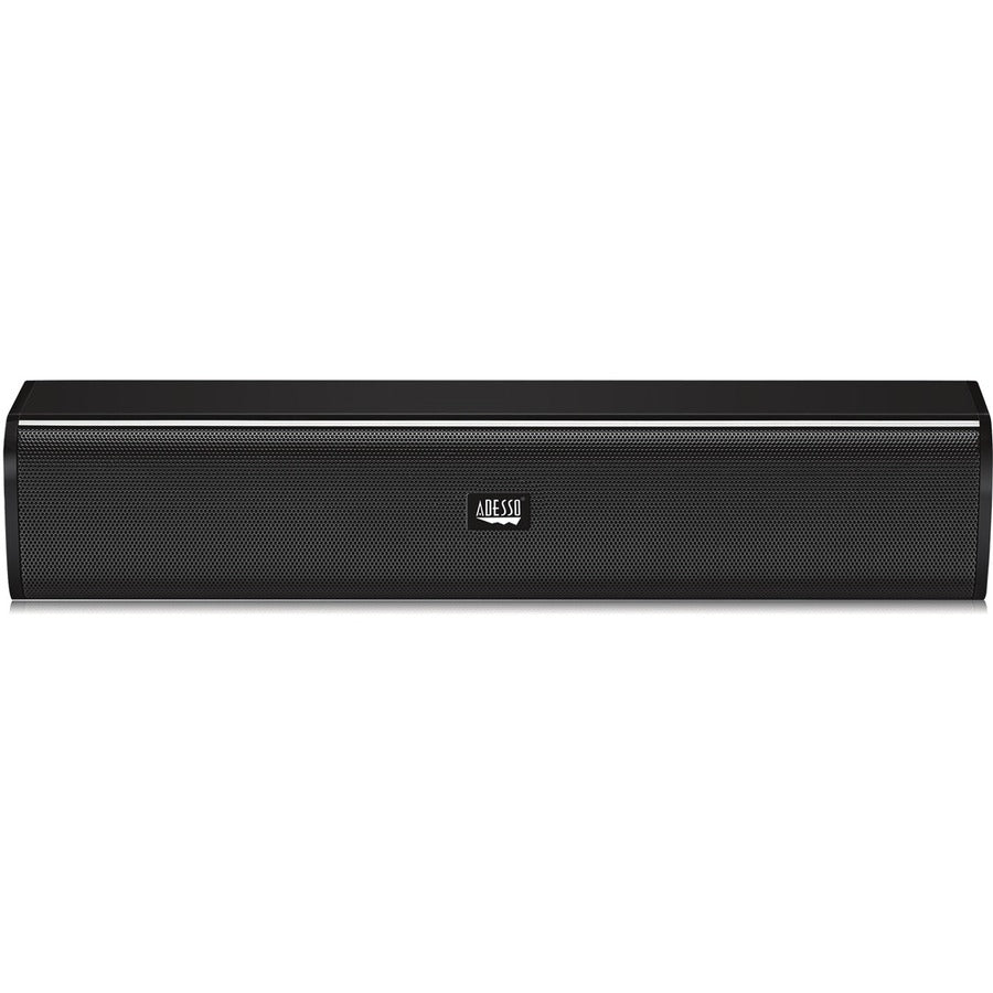 Adesso Xtream S5 2.0 Portable Sound Bar Speaker - 10 W RMS - Black XTREAM S5