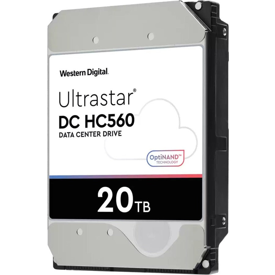 WD Ultrastar DC HC560 WUH722020BL5204 20 TB Hard Drive - 3.5" Internal - SAS (12Gb/s SAS) 0F38652