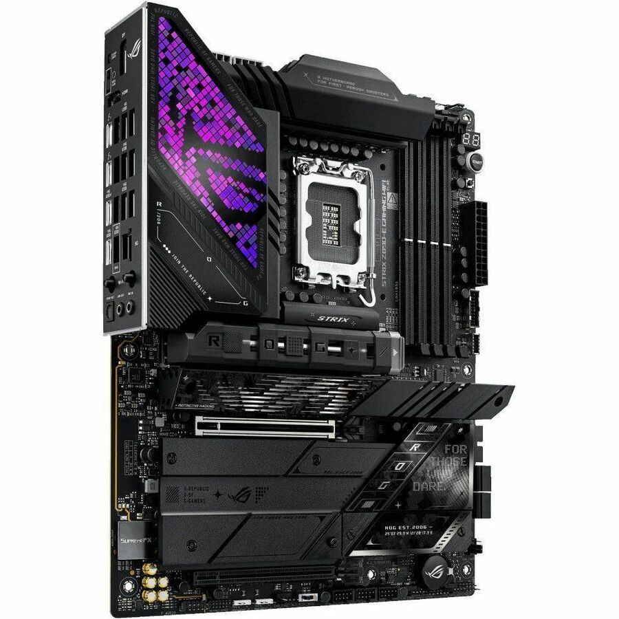 Carte mère de bureau gaming Asus ROG STRIX Z890-E GAMING WIFI - Chipset Intel Z890 - Socket LGA-1851 - ATX ROG STRIXZ890-EGAMINGWIFI