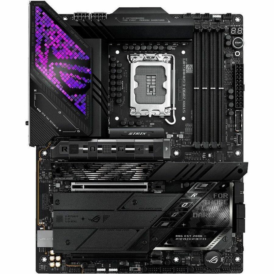 Carte mère de bureau gaming Asus ROG STRIX Z890-E GAMING WIFI - Chipset Intel Z890 - Socket LGA-1851 - ATX ROG STRIXZ890-EGAMINGWIFI