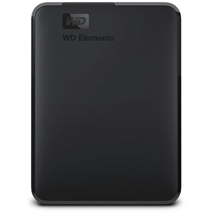 WD Elements WDBU6Y0050BBK 5 TB Portable Hard Drive - External - Black WDBU6Y0050BBK-WESN