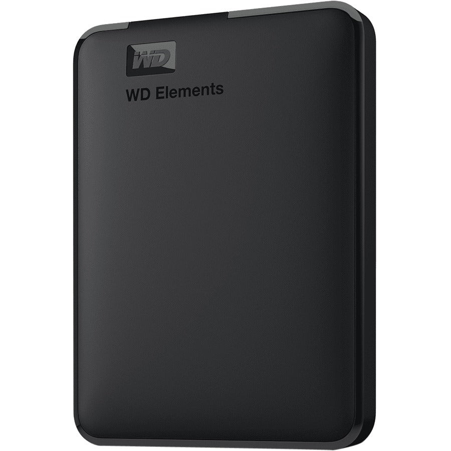 WD Elements WDBU6Y0050BBK 5 TB Portable Hard Drive - External - Black WDBU6Y0050BBK-WESN