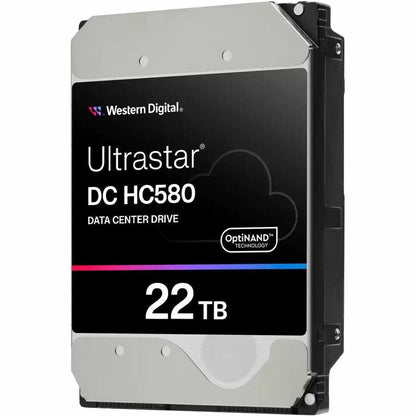 WD Ultrastar DC HC580 22 TB Hard Drive - Internal - SATA - Conventional Magnetic Recording (CMR) Method 0F62790