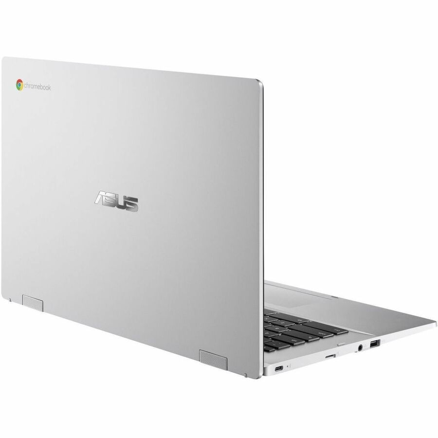 Asus Chromebook CX1 CX1400 CX1400CKA-DS01-CB Chromebook 14" - Intel Celeron N4500 - 4 Go - Mémoire Flash 64 Go - Argent Transparent CX1400CKA-DS01-CB