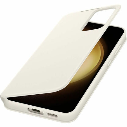 Samsung Carrying Case (Wallet) Samsung Galaxy S23+ Smartphone - Cream EF-ZS916CUEGCA