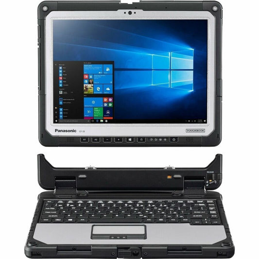 Ordinateur portable 2 en 1 détachable et robuste à écran tactile 12 pouces Panasonic TOUGHBOOK CF-33 CF-33UZ019AM - QHD - Intel Core i5 12e génération i5-1245U - Technologie vPro - 16 Go - SSD 512 Go CF-33UZ019AM