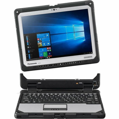 Ordinateur portable 2 en 1 détachable et robuste à écran tactile 12 pouces Panasonic TOUGHBOOK CF-33 CF-33UZ019AM - QHD - Intel Core i5 12e génération i5-1245U - Technologie vPro - 16 Go - SSD 512 Go CF-33UZ019AM