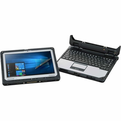 Ordinateur portable 2 en 1 détachable et robuste à écran tactile 12 pouces Panasonic TOUGHBOOK CF-33 CF-33UZ019AM - QHD - Intel Core i5 12e génération i5-1245U - Technologie vPro - 16 Go - SSD 512 Go CF-33UZ019AM