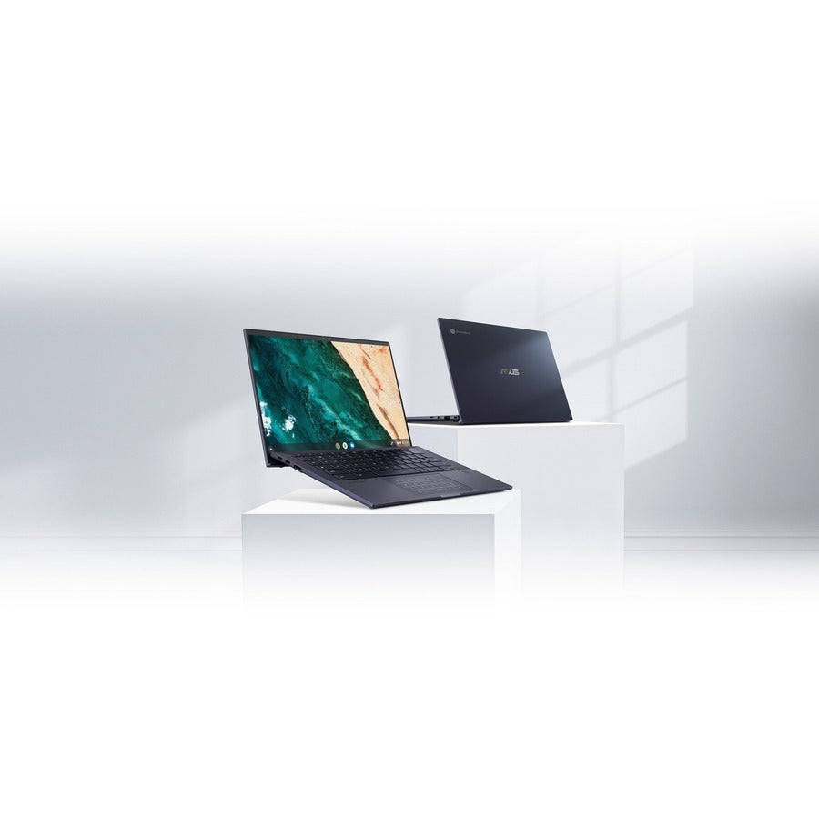 Asus Chromebook CX9400 CX9400CEA-Q1EN-CA Chromebook 14" - Intel Core i5 11e génération i5-1135G7 - 8 Go - SSD 256 Go - Noir étoilé CX9400CEA-Q1EN-CA