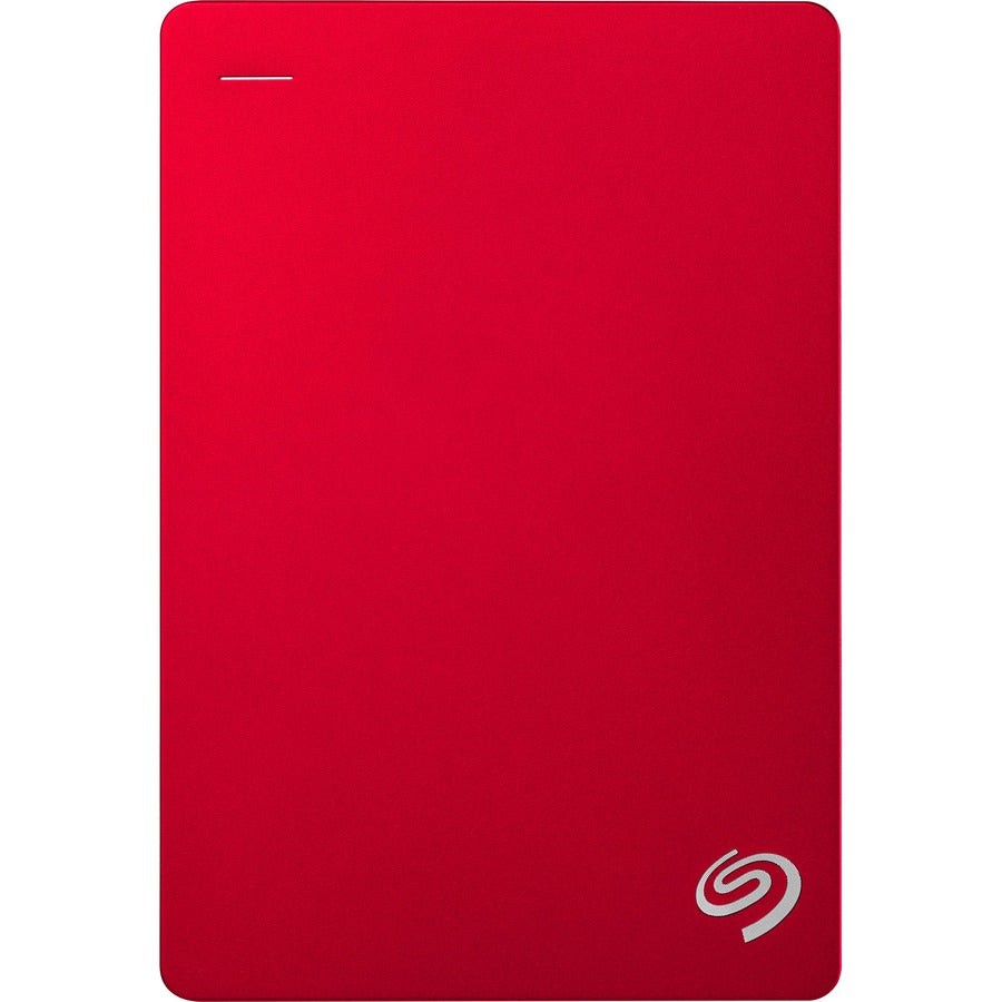 Seagate Backup Plus STDR5000103 5 TB Hard Drive - External - Red STDR5000103