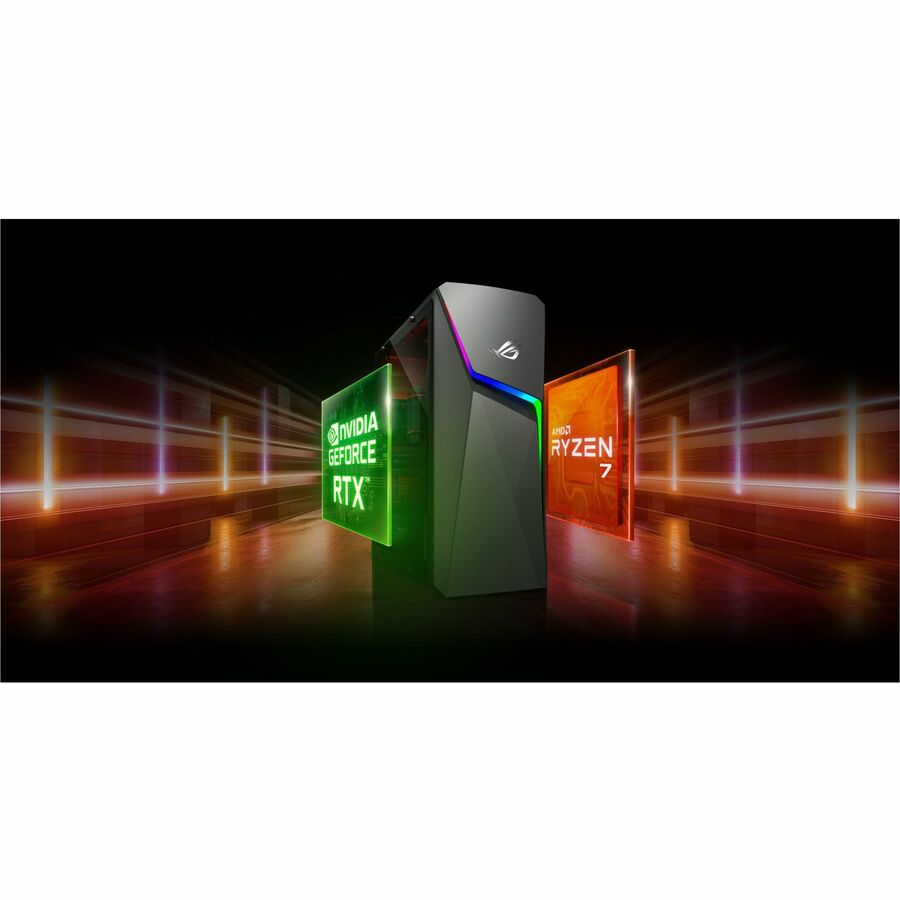 Asus ROG Strix G10DK G10DK(SPNL)-DSR7X60 Gaming Desktop Computer - AMD Ryzen 7 3700X - 16 GB - 512 GB SSD G10DK(SPNL)-DSR7X60