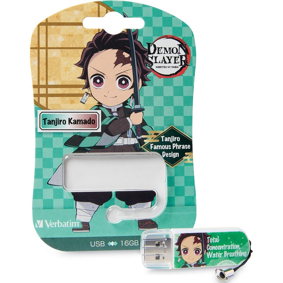 Verbatim 16GB Demon Slayer USB Flash Drive- Tanjiro 71254