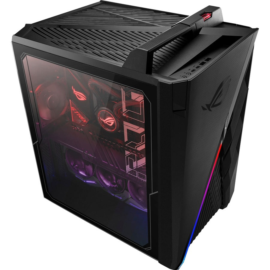 Ordinateur de bureau de jeu Asus ROG Strix GA35 G35DX-DSR990 - AMD Ryzen 9 5900X - 16 Go - Disque dur 1 To - SSD 1 To - Star Black G35DX-DSR990