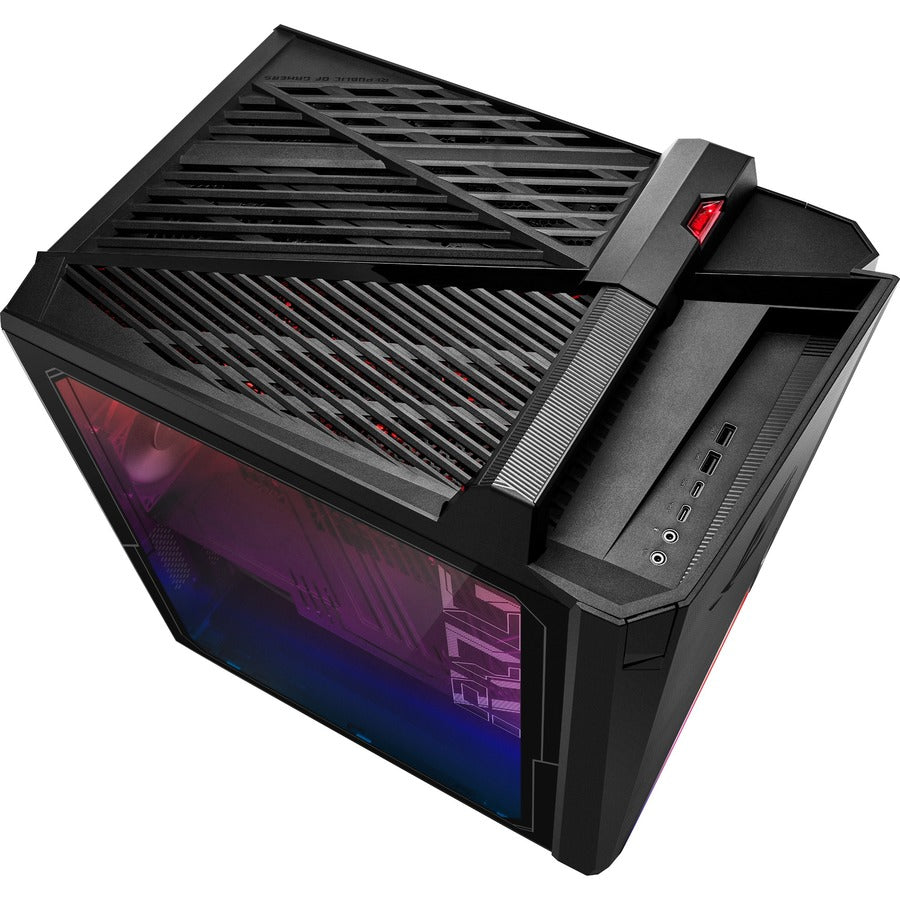 Ordinateur de bureau de jeu Asus ROG Strix GA35 G35DX-DSR990 - AMD Ryzen 9 5900X - 16 Go - Disque dur 1 To - SSD 1 To - Star Black G35DX-DSR990