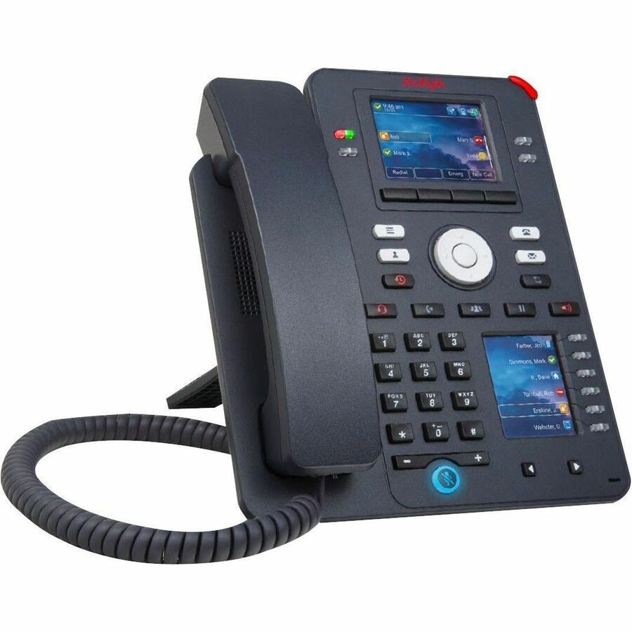 Avaya IP Phone - Corded - Corded - Wall Mountable - Cobalt Black 700512970