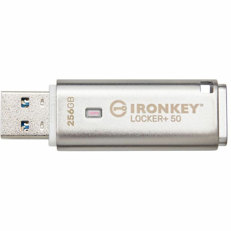 Kingston IronKey+ 50 256GB USB 3.2 (Gen 1) Type A Flash Drive IKLP50/256GB