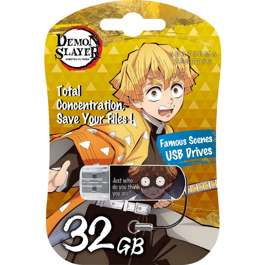 Clé USB Demon Slayer 32 Go Verbatim - Zenitsu 71262