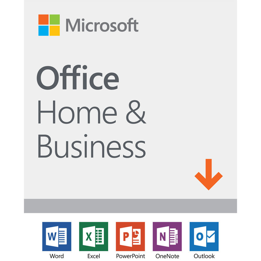 Microsoft Office 2019 Home & Business - Box Pack - NA/PR/TT Only Medialess T5D-03203