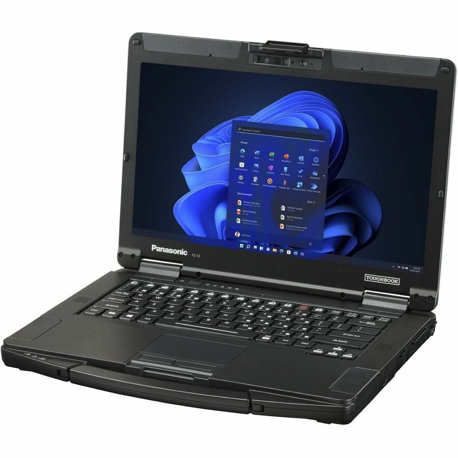 Ordinateur portable semi-durci Panasonic TOUGHBOOK FZ-55 FZ55GA601BM 14" - Intel Core i7 13e génération i7-1370P - Technologie vPro - 16 Go - SSD 512 Go FZ55GA601BM