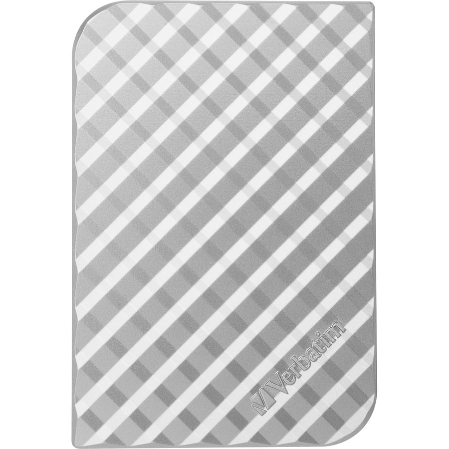 Verbatim Store 'n' Go 1 TB Hard Drive - External - Diamond Silver 99373