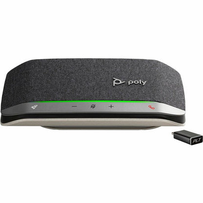 Poly Sync 20+ Wired/Wireless Bluetooth Speakerphone - Silver 772D0AA